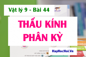 Thấu kính phân kỳ là gì? Tiêu điểm, Tiêu cự, Quang tâm, Trục chính của thấu kính phân kỳ - Vật lý 9 bài 44